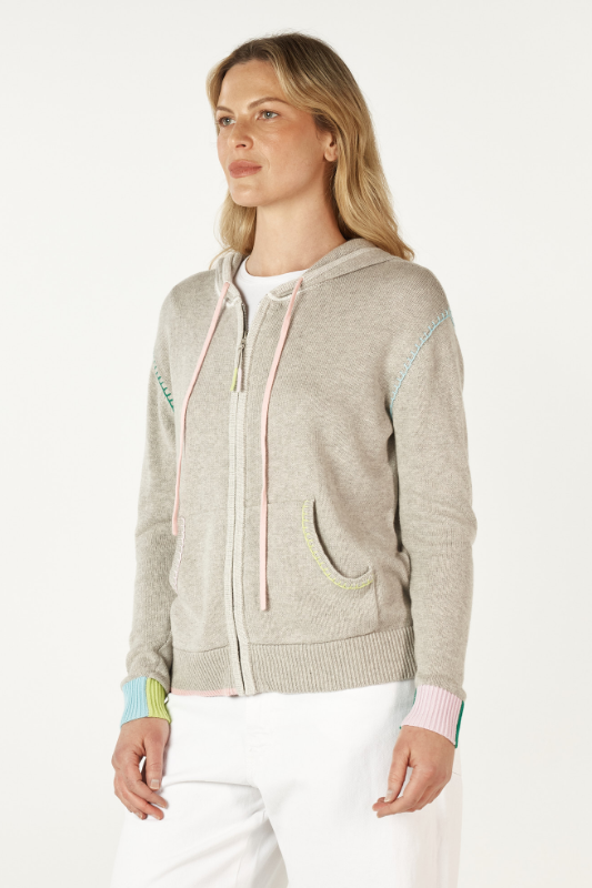 Zaket and Plover Hand Craft Hoodie | Marl