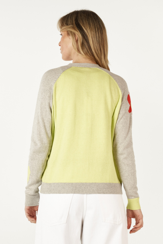 Zaket and Plover Happy Cardi | Marl