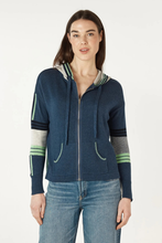 Load image into Gallery viewer, Zaket and Plover Multi Media Hoodie | Denim
