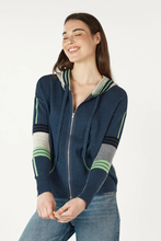 Load image into Gallery viewer, Zaket and Plover Multi Media Hoodie | Denim
