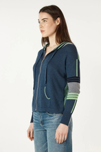 Load image into Gallery viewer, Zaket and Plover Multi Media Hoodie | Denim
