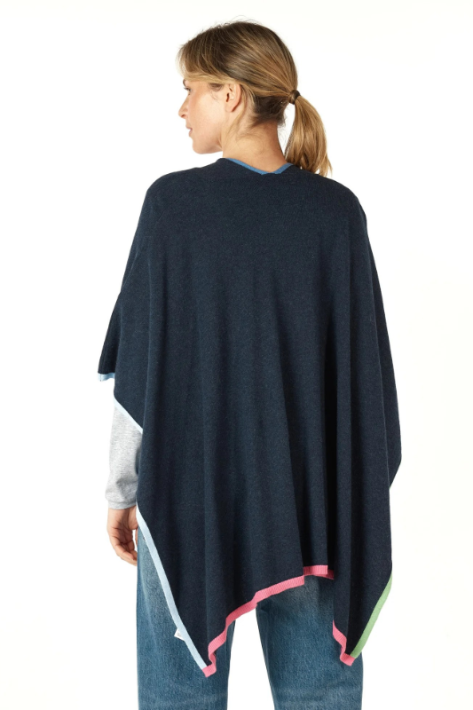 Zaket and Plover Poncho | Denim