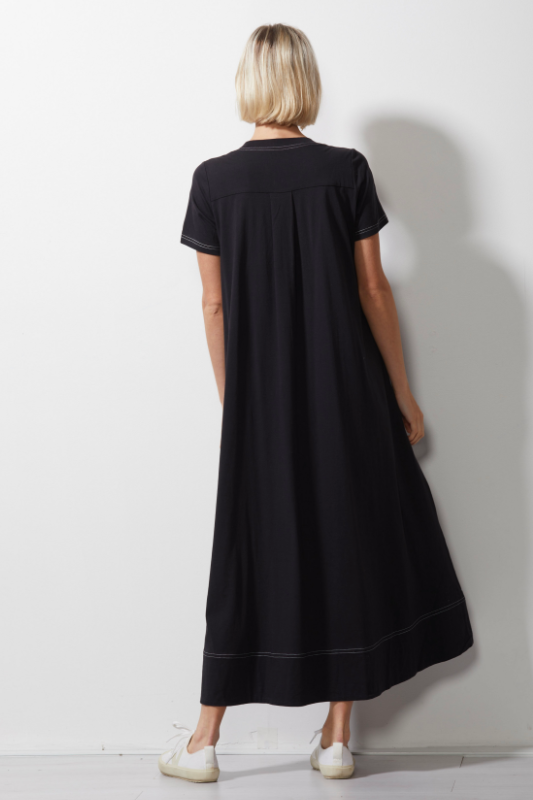 Zaket and Plover T-Shirt Dress in Black
