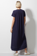 Load image into Gallery viewer, Zaket and Plover T-Shirt Dress in Navy
