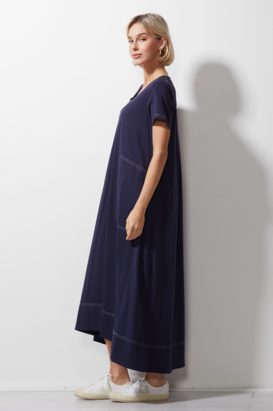 Zaket and Plover T-Shirt Dress | Navy