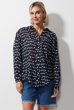 Load image into Gallery viewer, Zaket and Plover Cotton Voile Shirt in Venice Print
