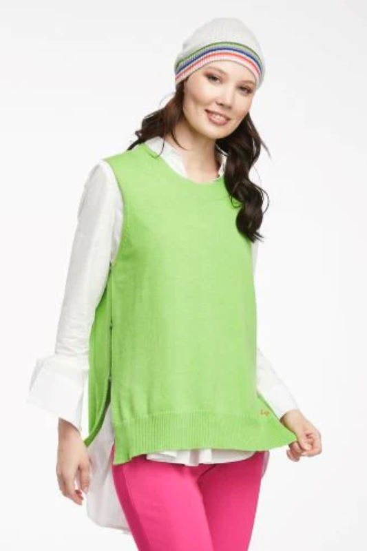 Zaket and Plover Essential Vest in Lime