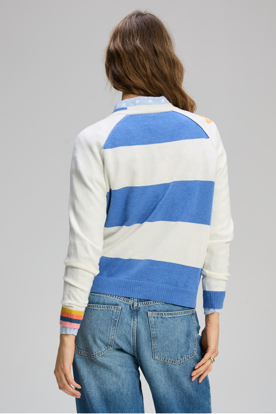 Zaket and Plover Good Energy Cardi | Winter White | ZP8130