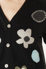 Load image into Gallery viewer, Zaket and Plover Happy Cardi | Black
