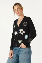 Load image into Gallery viewer, Zaket and Plover Happy Cardi | Black
