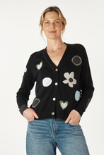 Load image into Gallery viewer, Zaket and Plover Happy Cardi | Black
