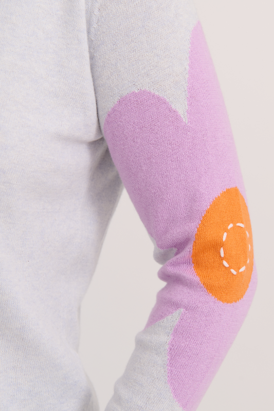 Zaket and Plover Peace Please Cardi | Icicle | ZP7711