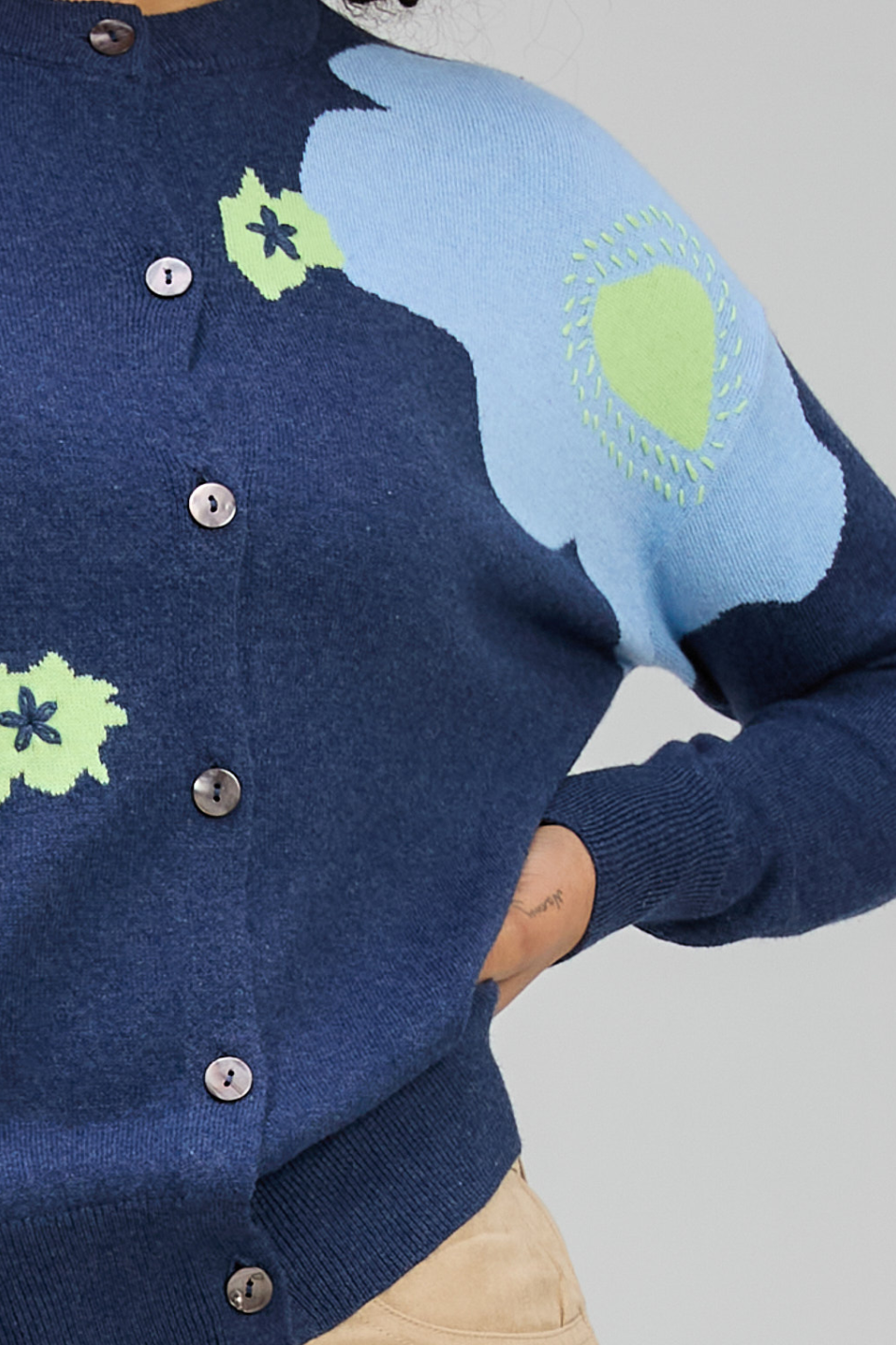 Zaket and Plover Petal Play Cardi 