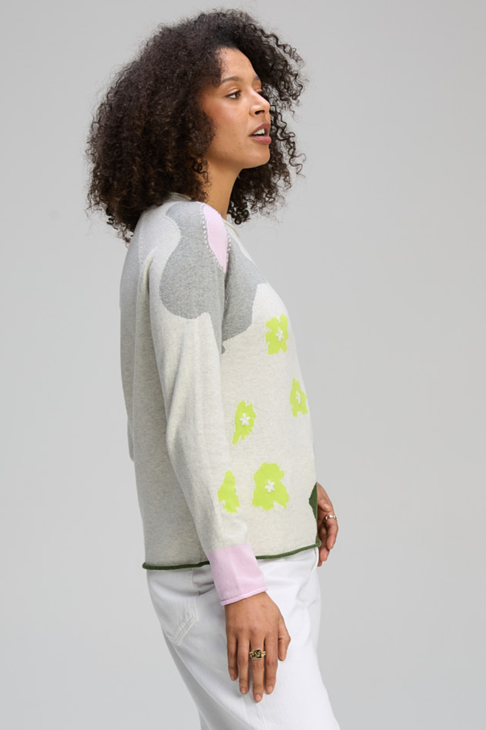 Zaket and Plover Petal Play Jumper in Ice