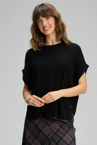 Zaket and Plover Sleeveless Crew Essential | Black | 8144
