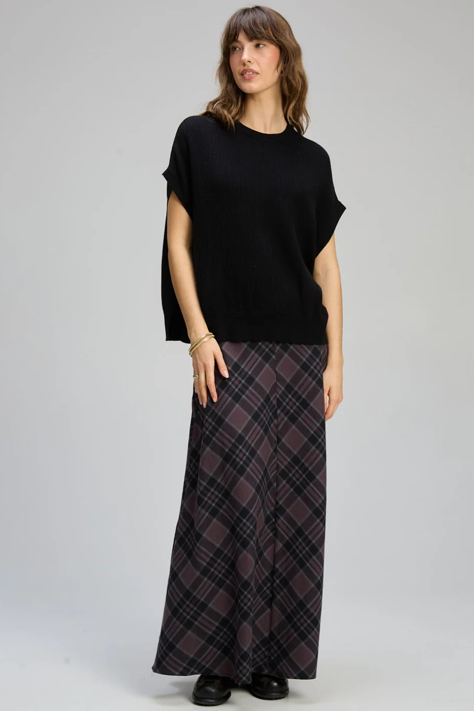 Zaket and Plover Sleeveless Crew Essential in Black