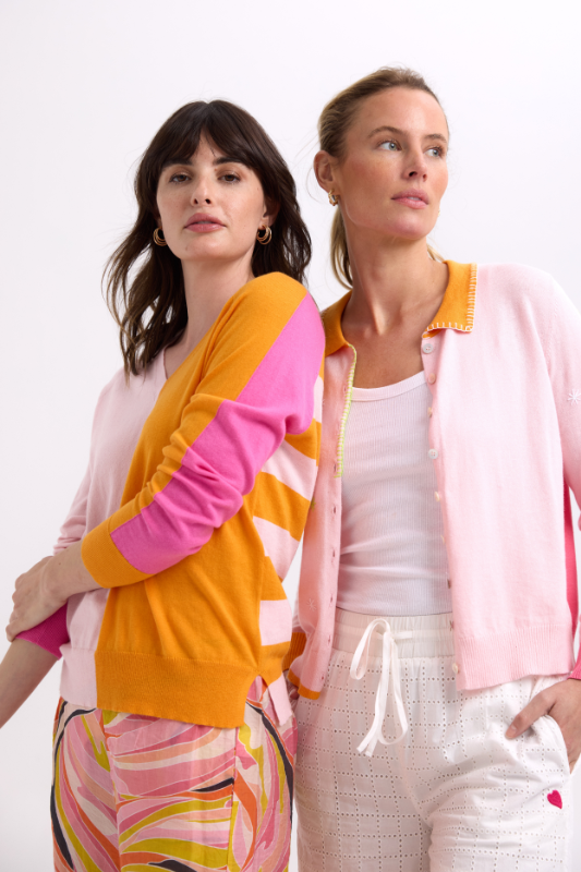 Zaket and Plover Split Jumper | Blush | ZP7706