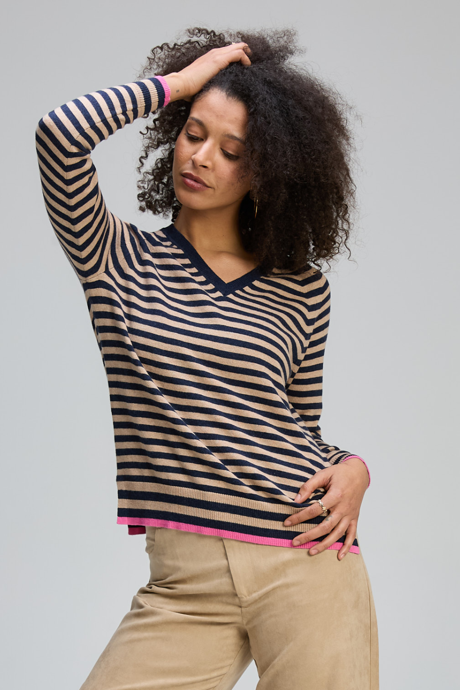 Zaket and Plover Stripe V Essential 