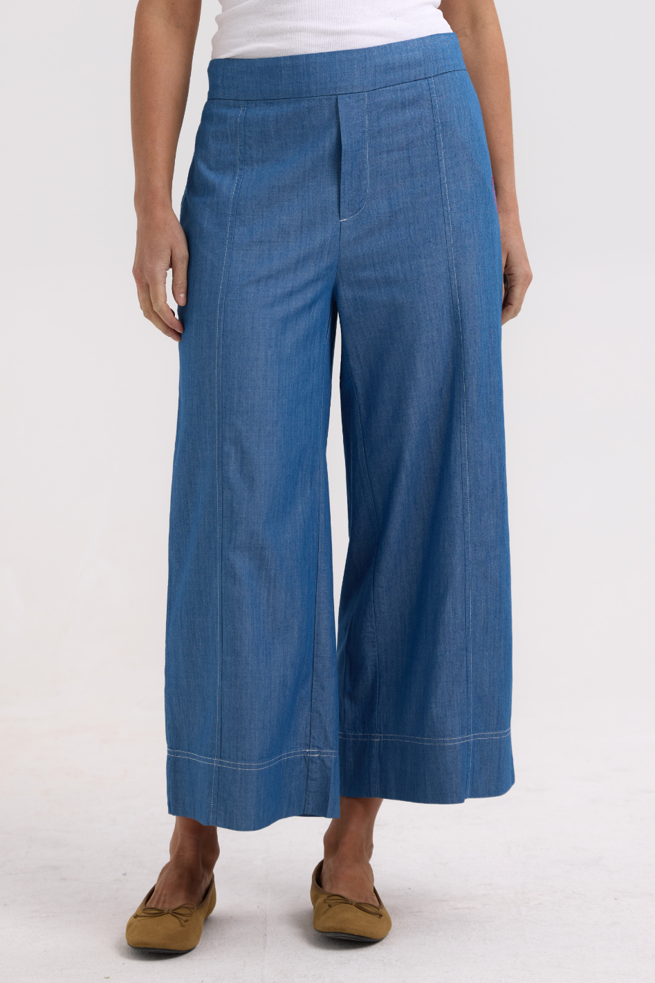 Zaket and Plover Denim Pant in Washed Denim