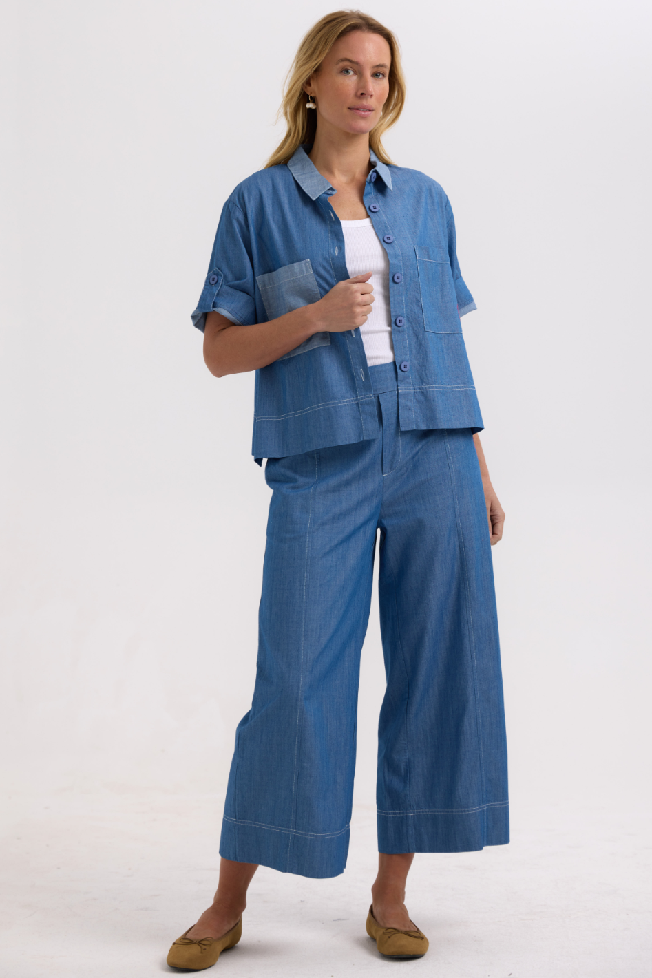 Zaket and Plover Denim Pant in Washed Denim
