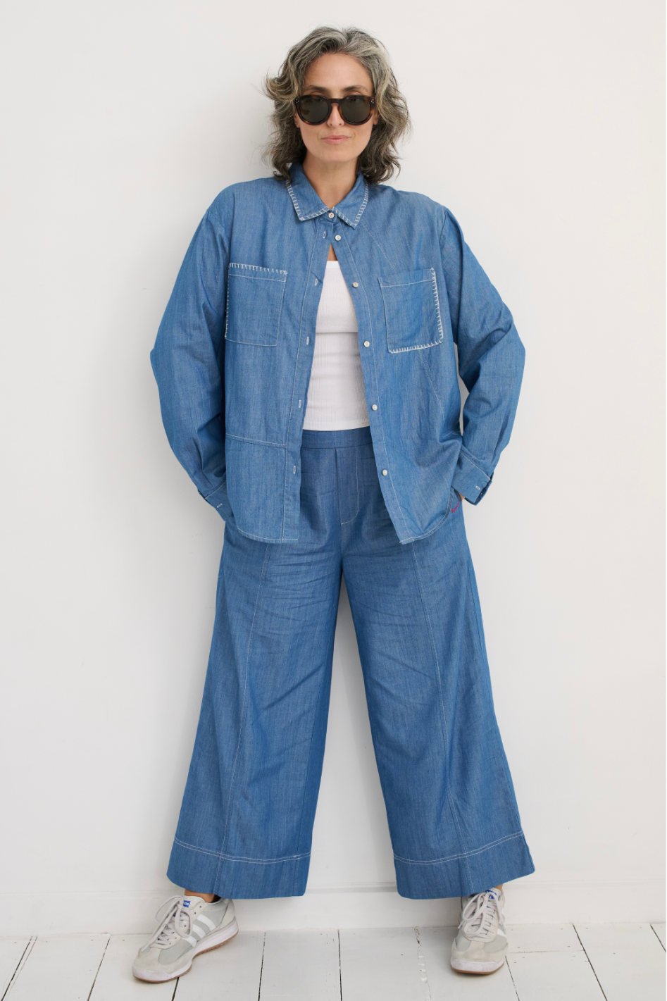 Zaket and Plover Denim Pant in Washed Denim