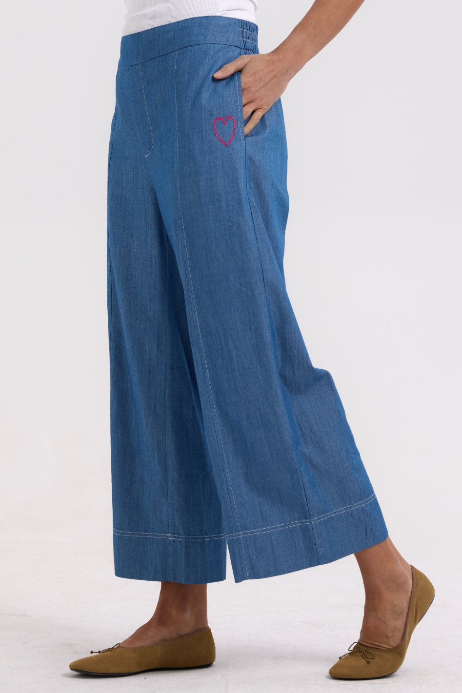 Zaket and Plover Denim Pant in Washed Denim