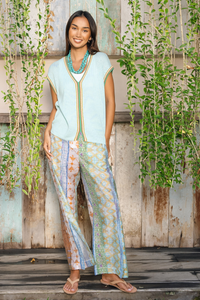 Zaket and Plover Wide Leg Pant | Riverside | ZP8843