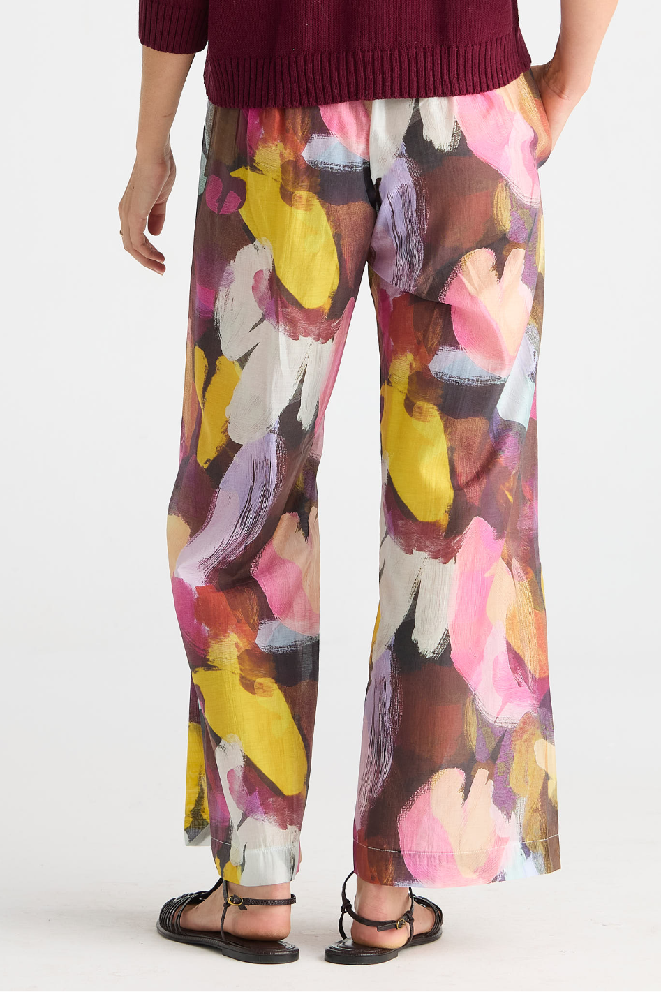 Zaket and Plover Wide Leg Pant in Sunset