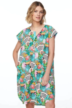Load image into Gallery viewer, Zaket and Plover Straight Dress in Paradise Print
