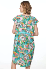 Load image into Gallery viewer, Zaket and Plover Straight Dress in Paradise Print
