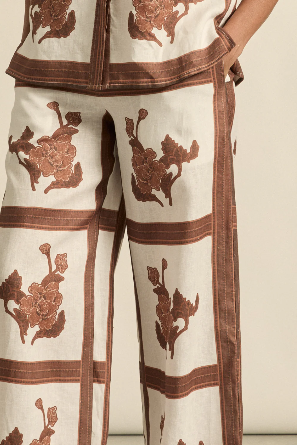 Zoe Kratzmann Gesture Pant | Coffee Collage