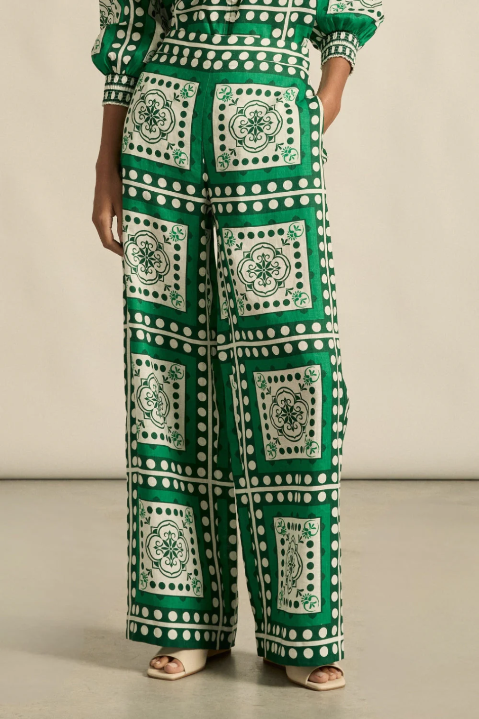 Zoe Kratzmann Gesture Pant | Parrot Scarf