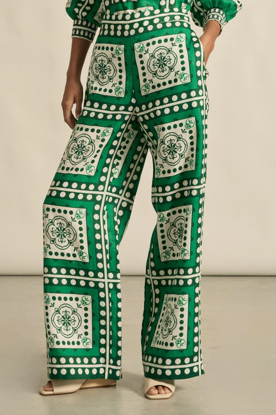 Zoe Kratzmann Gesture Pant | Parrot Scarf