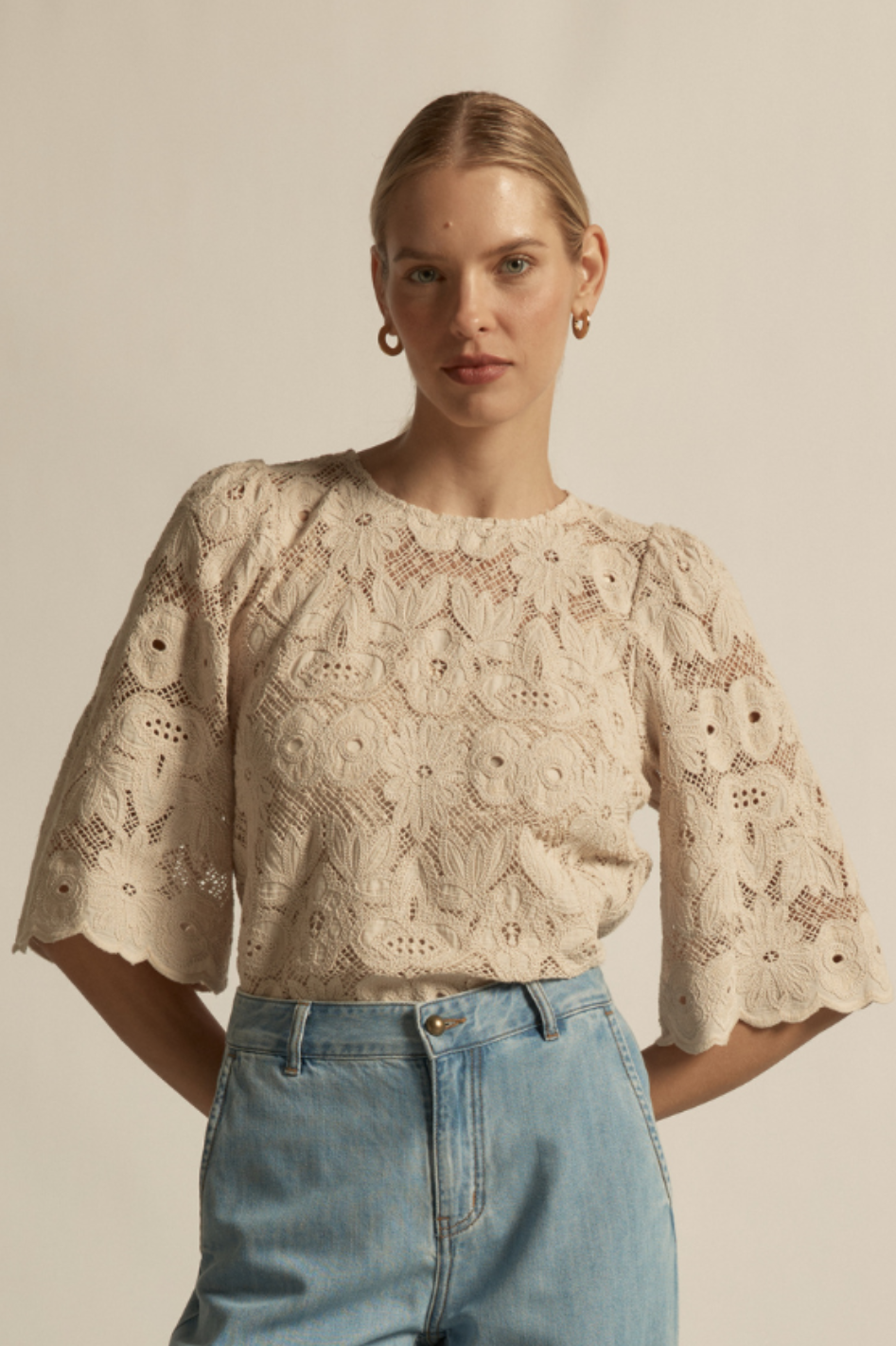 Zoe Kratzmann Glisten Top | Vintage Cream – Labels By The Bay