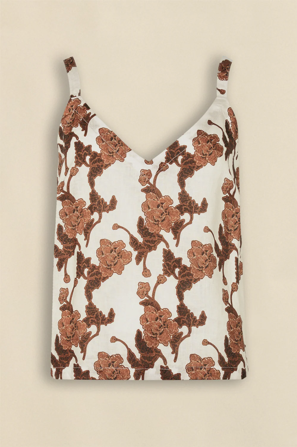 Zoe Kratzmann Memo Top | Coffee Bouquet