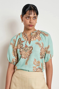 Zoe Kratzmann Perceive Top | Mint K’gari