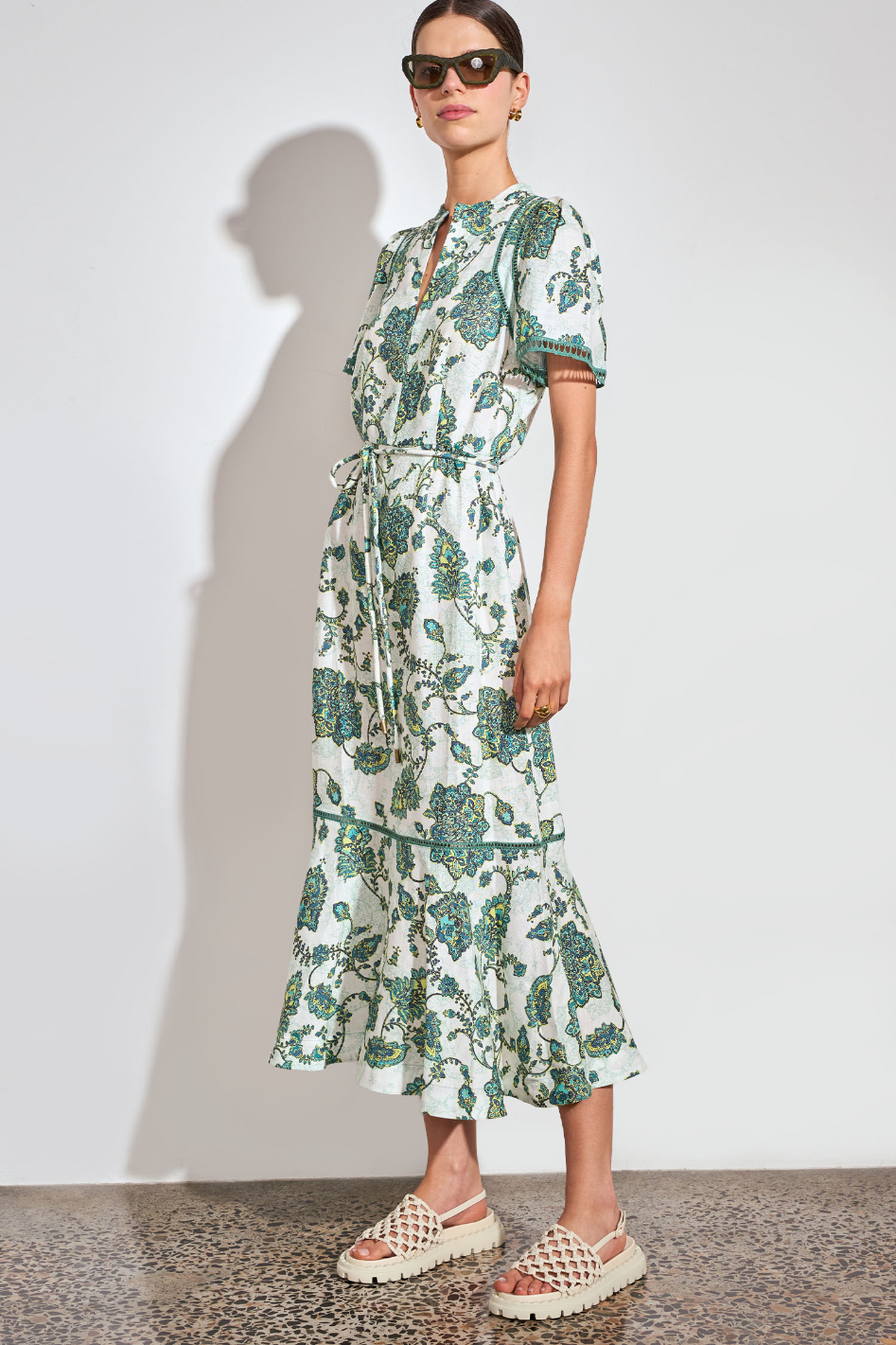 Zoe Kratzmann Poem Dress in Garden Paisley