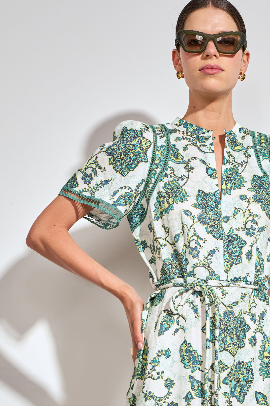 Zoe Kratzmann Poem Dress in Garden Paisley