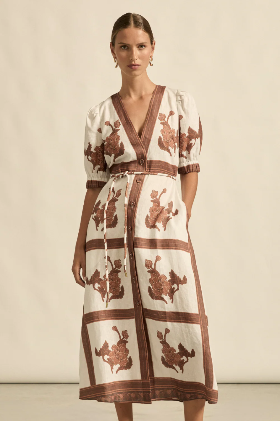 Zoe Kratzmann Portrait Dress | Coffee Collage