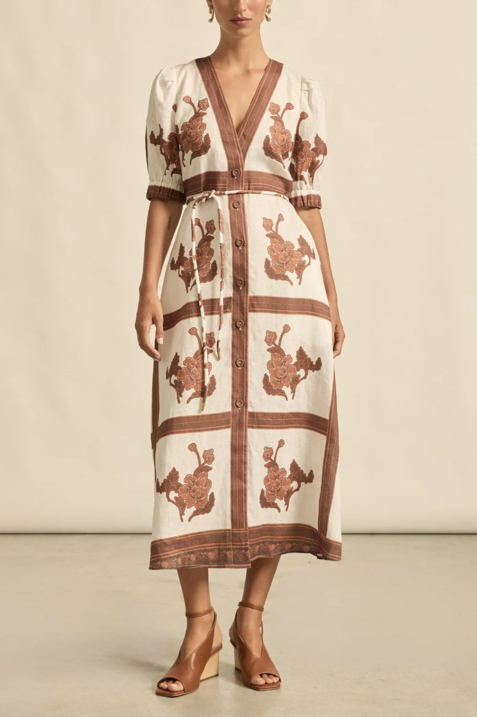 Zoe Kratzmann Portrait Dress | Coffee Collage