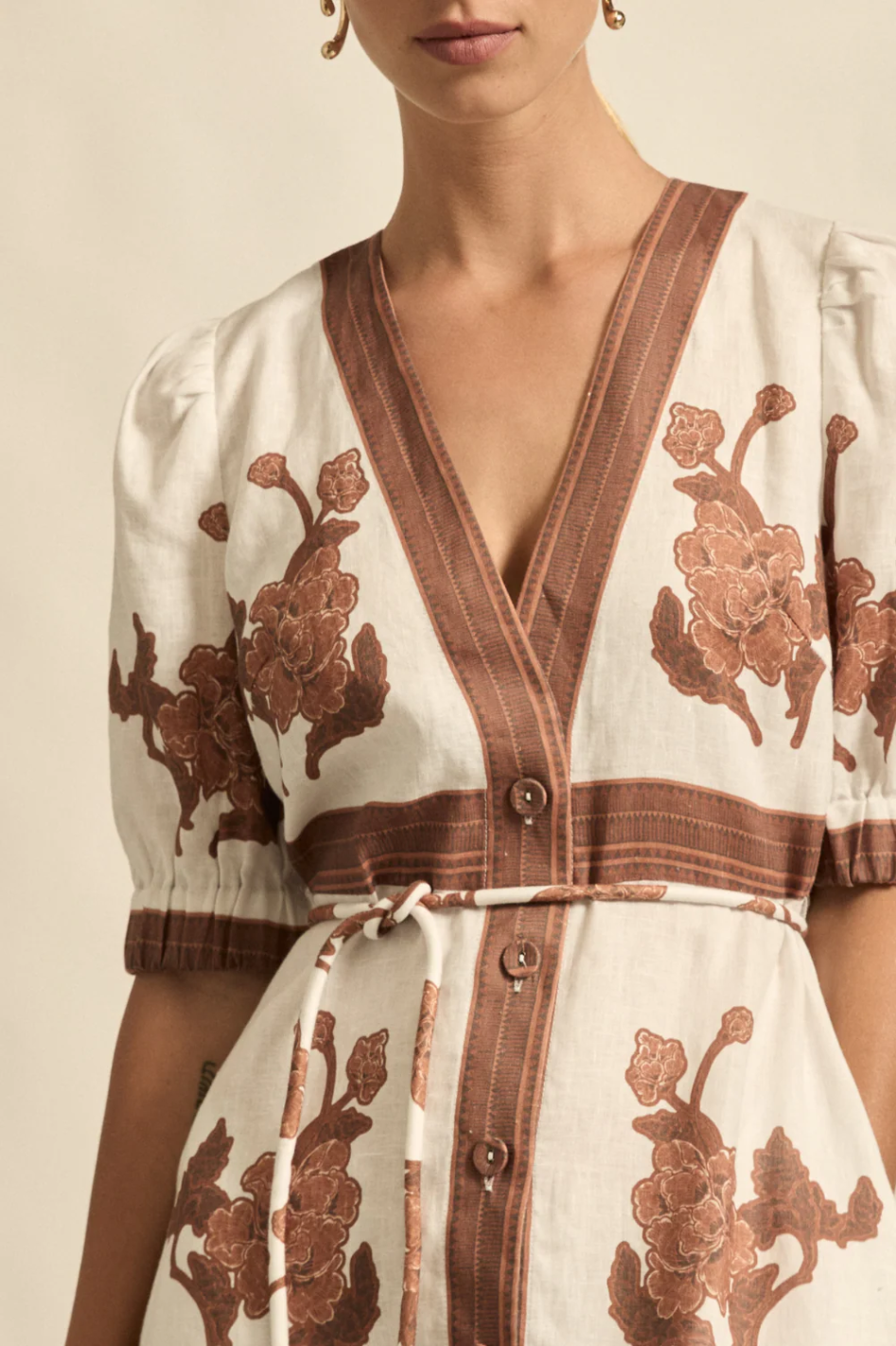 Zoe Kratzmann Portrait Dress | Coffee Collage