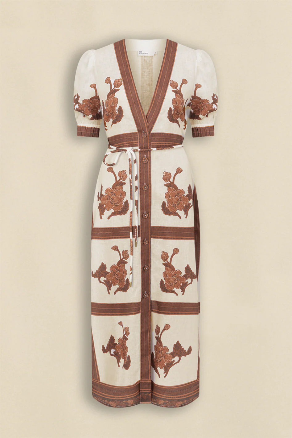 Zoe Kratzmann Portrait Dress | Coffee Collage