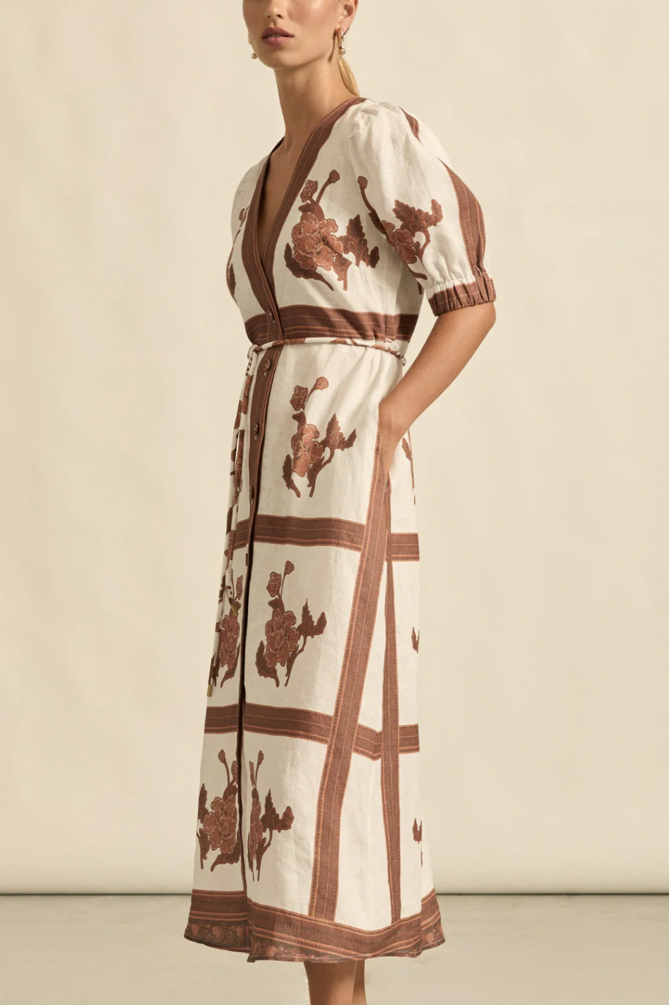 Zoe Kratzmann Portrait Dress | Coffee Collage