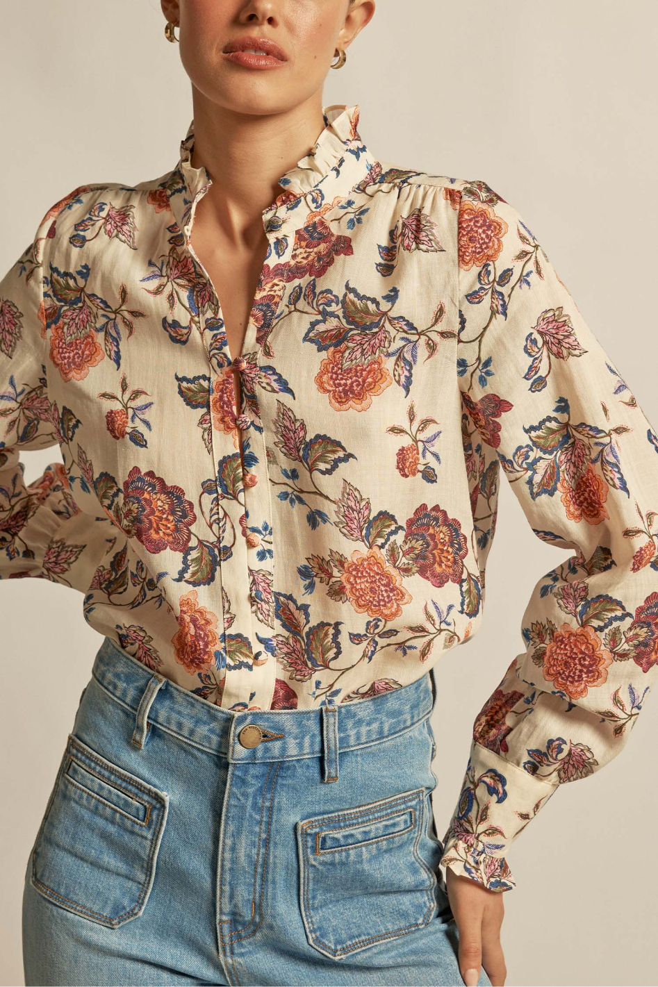 Zoe Kratzmann Stir Top | Heirloom Bloom