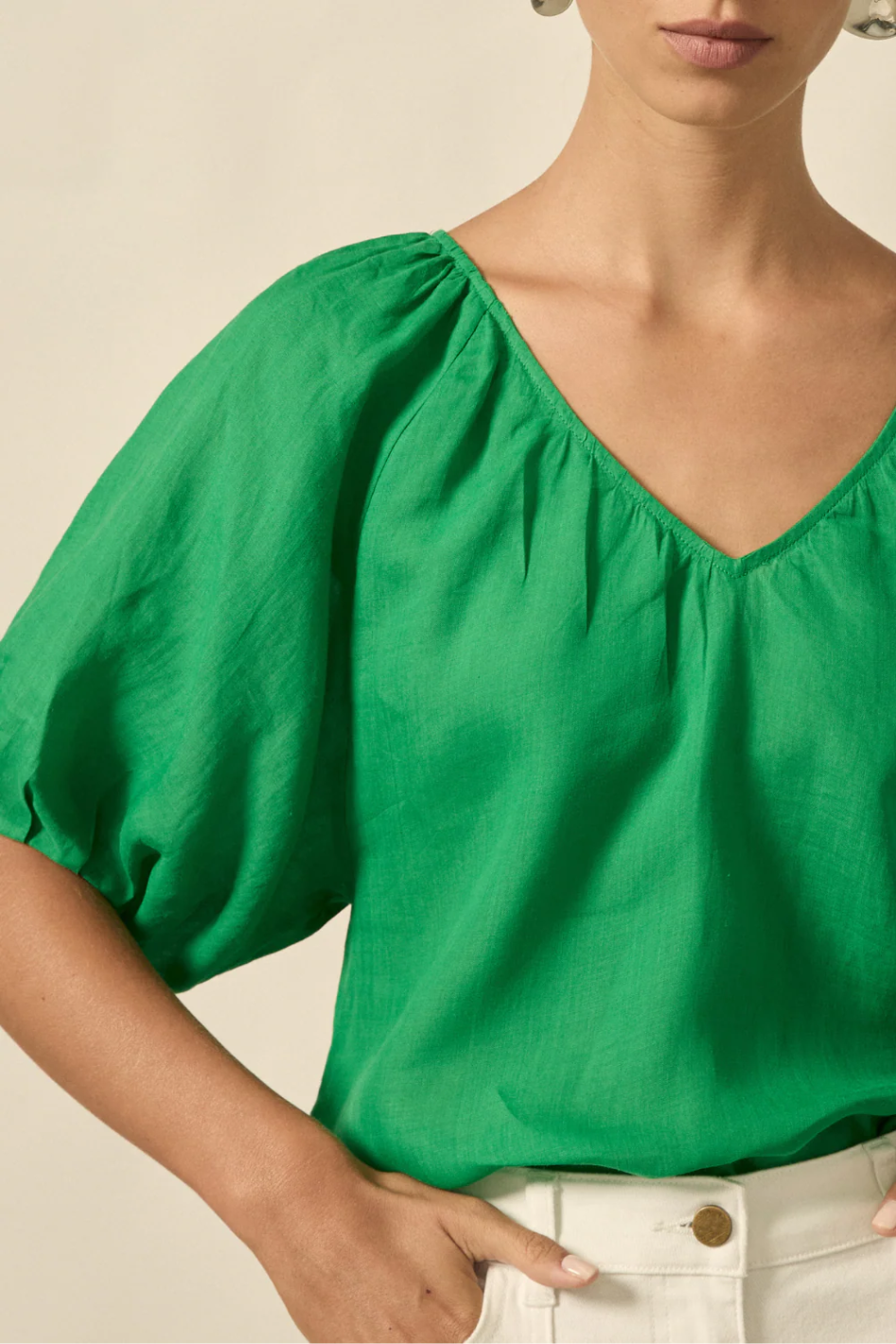 Zoe Kratzmann Trace Top in Parrot