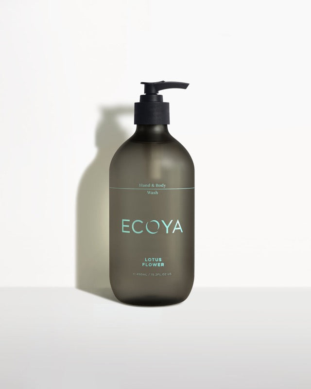 Ecoya Hand & Body Wash 450ml in Lotus Flower