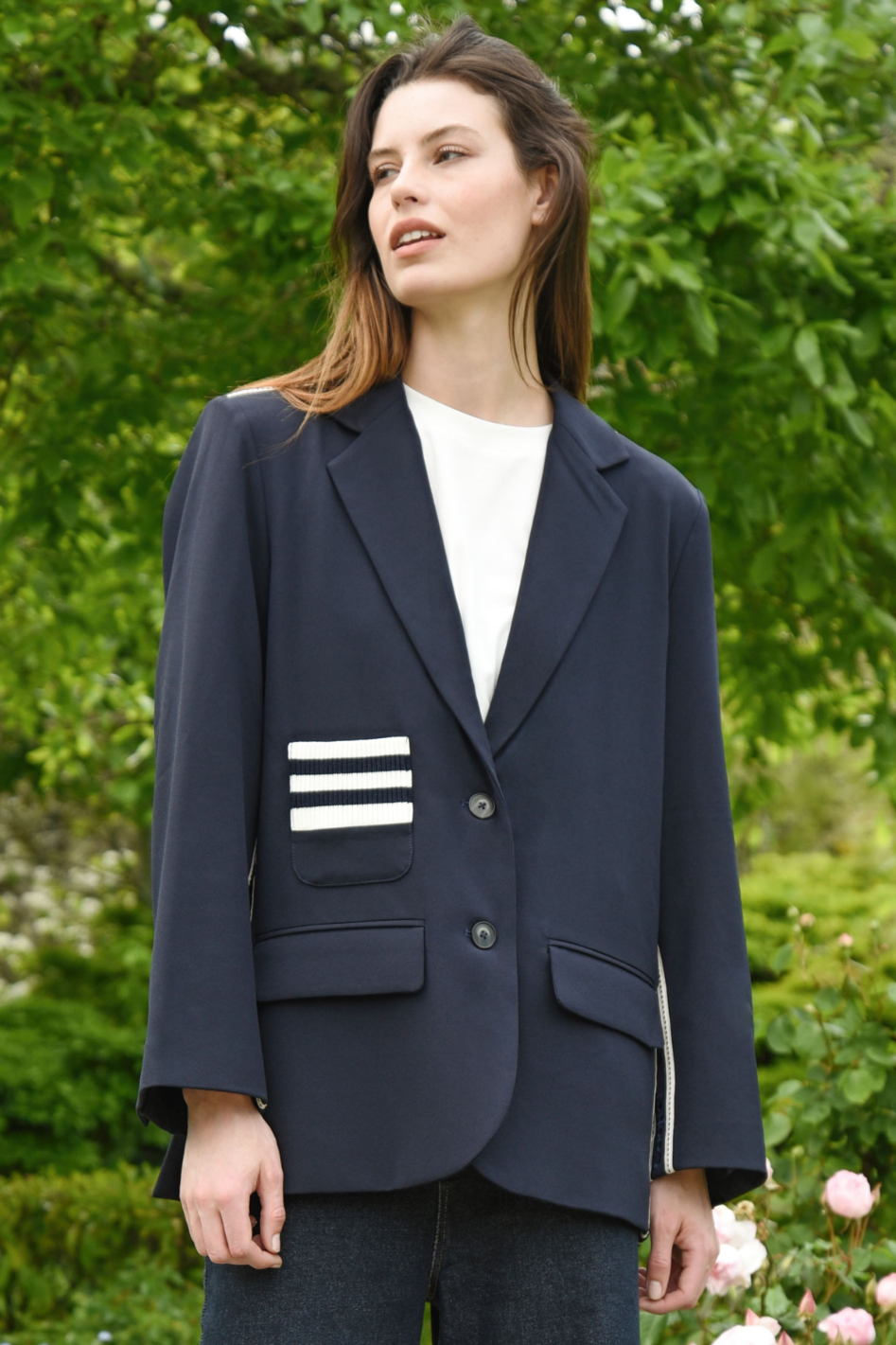 Cooper Club Jacket in Navy Video