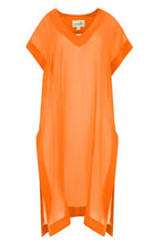 Load image into Gallery viewer, Curate Short and Sheer Dress Orange
