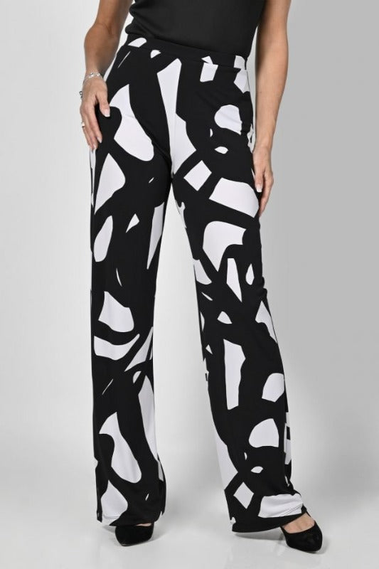 Frank Lyman Black/White Knit Pant 236367