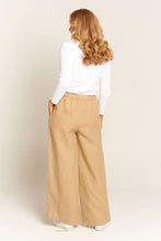 Load image into Gallery viewer, Goondiwindi Cotton Grace Linen Pant in Camel
